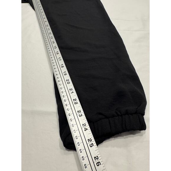 Jack by BB Dakota Harem-Style Pull-On Jogger Pants Womens Size M Black Smocked - Picture 7 of 8